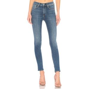 NWOT RAG & BONE HIGH RISE SKINNY EL JEANS